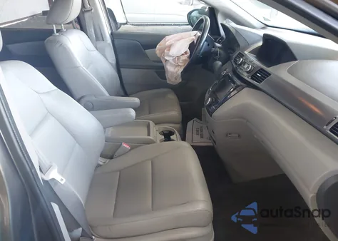 2015 Honda Odyssey Exl из США, поврежденный, VIN 5FNRL5H67FB025573